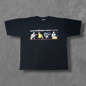 Vintage Rolling Stones Bridges to Babylon 1997/98 Tour Tee T-Shirt Size XL